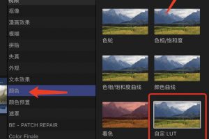 FCPX调用Luts预设步骤